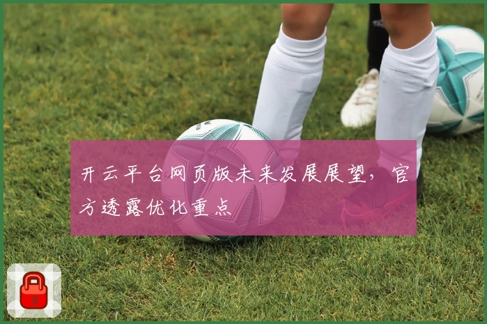 开云平台网页版未来发展展望，官方透露优化重点